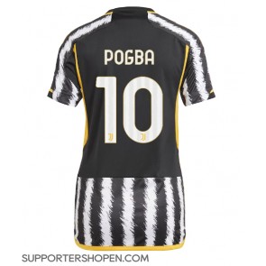 Juventus Paul Pogba #10 Hemma Matchtröja Dam 2023-24 Kortärmad